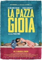 La pazza gioia - Italian Movie Poster (xs thumbnail)