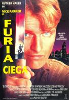 Blind Fury - Spanish VHS movie cover (xs thumbnail)