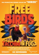 Free Birds - Italian Movie Poster (xs thumbnail)