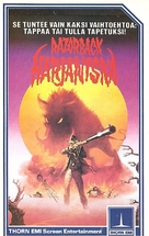 Razorback - Finnish VHS movie cover (xs thumbnail)