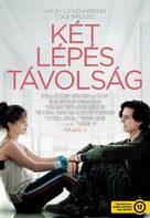 Five Feet Apart - Hungarian Movie Poster (xs thumbnail)