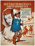 Visconte di Bragelonne, Il - Danish Movie Poster (xs thumbnail)