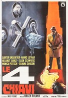 4 Schl&uuml;ssel - Italian Movie Poster (xs thumbnail)