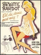 Voulez-vous danser avec moi? - Danish Movie Poster (xs thumbnail)