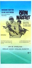 Where Eagles Dare - Swedish Movie Poster (xs thumbnail)