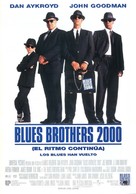 Blues Brothers 2000 - Spanish Movie Poster (xs thumbnail)