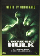 &quot;The Incredible Hulk&quot; - Italian DVD movie cover (xs thumbnail)