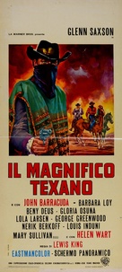 Il magnifico Texano - Italian Movie Poster (xs thumbnail)