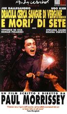 Blood for Dracula - Italian VHS movie cover (xs thumbnail)