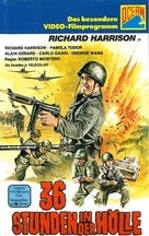 36 ore all&#039;inferno - German VHS movie cover (xs thumbnail)