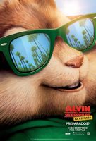 Alvin and the Chipmunks: The Road Chip - Brazilian Movie Poster (xs thumbnail)