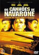 The Guns of Navarone - Brazilian DVD movie cover (xs thumbnail)