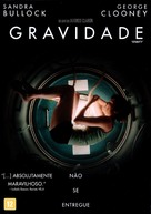 Gravity - Brazilian DVD movie cover (xs thumbnail)