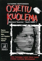 La mort en direct - Finnish VHS movie cover (xs thumbnail)