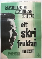 Taste of Fear - Swedish Movie Poster (xs thumbnail)