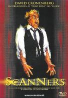 Scanners - Danish DVD movie cover (xs thumbnail)