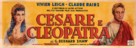 Caesar and Cleopatra - Italian Movie Poster (xs thumbnail)