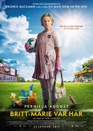 Britt-Marie var h&auml;r - Swedish Movie Poster (xs thumbnail)