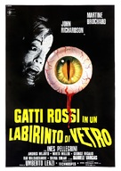 Gatti rossi in un labirinto di vetro - Italian Movie Poster (xs thumbnail)