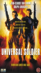 Universal Soldier - Danish VHS movie cover (xs thumbnail)