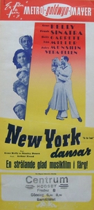 On the Town - Swedish Movie Poster (xs thumbnail)