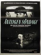 Vivement dimanche! - Swedish Movie Poster (xs thumbnail)