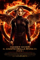 The Hunger Games: Mockingjay - Part 1 - Italian Movie Poster (xs thumbnail)