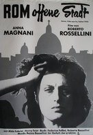 Roma, citt&agrave; aperta - German Movie Poster (xs thumbnail)