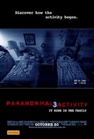 Paranormal Activity 3 - Australian Movie Poster (xs thumbnail)