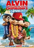 Alvin and the Chipmunks: Chipwrecked - DVD movie cover (xs thumbnail)