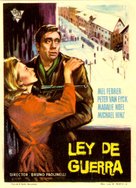 Legge di guerra - Spanish Movie Poster (xs thumbnail)