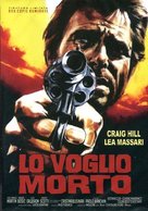 Lo voglio morto - Italian DVD movie cover (xs thumbnail)