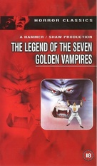 The Legend of the 7 Golden Vampires - British VHS movie cover (xs thumbnail)