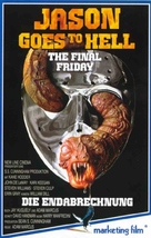 Jason Goes to Hell: The Final Friday - German Movie Cover (xs thumbnail)