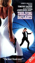 The Living Daylights - VHS movie cover (xs thumbnail)