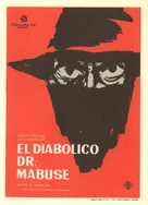 Im Stahlnetz des Dr. Mabuse - Spanish Movie Poster (xs thumbnail)