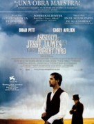 The Assassination of Jesse James by the Coward Robert Ford - Spanish Movie Poster (xs thumbnail)