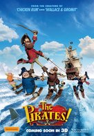 The Pirates! Band of Misfits - Australian Movie Poster (xs thumbnail)