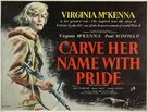 Carve Her Name with Pride - British Movie Poster (xs thumbnail)