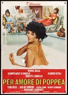 Per amore di Poppea - Italian Movie Poster (xs thumbnail)