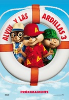 Alvin and the Chipmunks: Chipwrecked - Spanish Movie Poster (xs thumbnail)