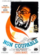 Non coupable - French Movie Poster (xs thumbnail)