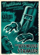The Invisible Ray - Danish Movie Poster (xs thumbnail)