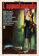 Le rendez-vous - Italian Movie Poster (xs thumbnail)