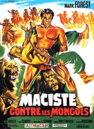 Maciste contro i Mongoli - French Movie Poster (xs thumbnail)