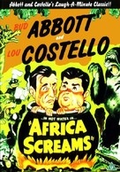 Africa Screams - British DVD movie cover (xs thumbnail)