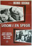 S&aring;som i en spegel - Swedish Movie Poster (xs thumbnail)