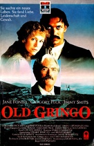 Old Gringo - German VHS movie cover (xs thumbnail)