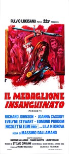 Il medaglione insanguinato - Italian Movie Poster (xs thumbnail)