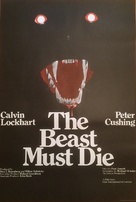 The Beast Must Die - British Movie Poster (xs thumbnail)